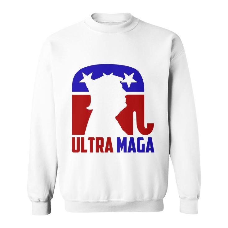 Ultra Maga Shirt Pro Trump Funny Anti Biden Republican Gift Tshirt Sweatshirt