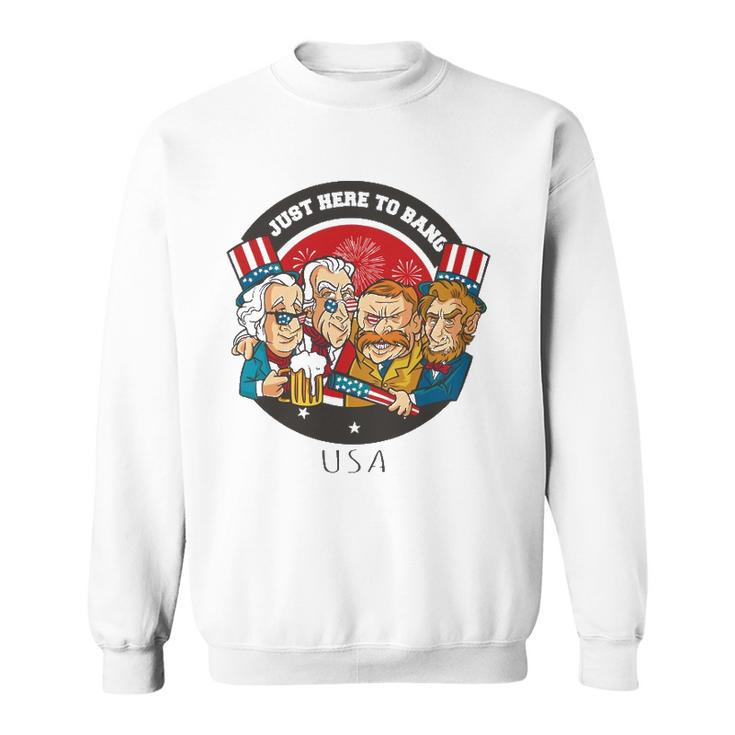 United States Of America Pride Funny George Washington Sweatshirt