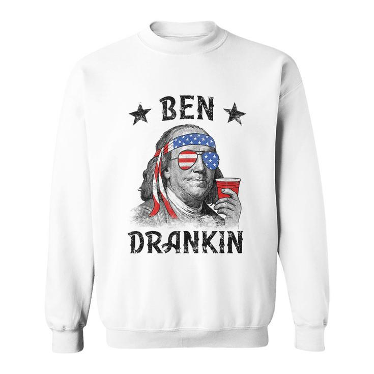 Ben Drankin Funny 4Th Of July Sweatshirt