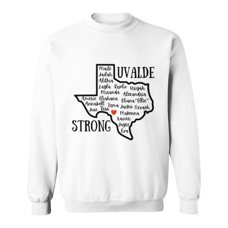 Uvalde Strong Remember The Victims Sweatshirt