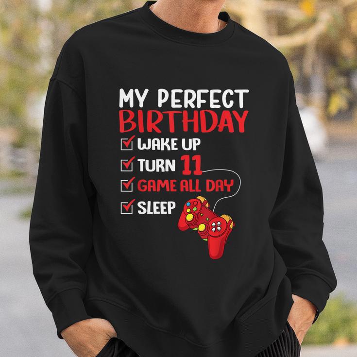 11Th Perfect Birthday Gaming 11 Years Old Gamer Boys Tshirt Tshirt Sweatshirt Gifts for Him