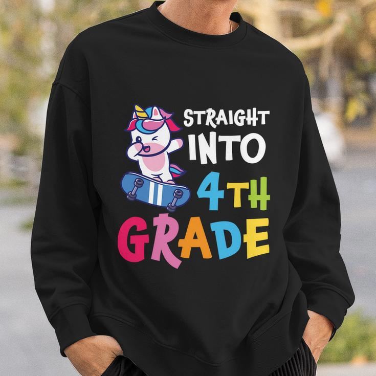 4Th Grade Unicorn Back To School First Day Of School Sweatshirt Gifts for Him
