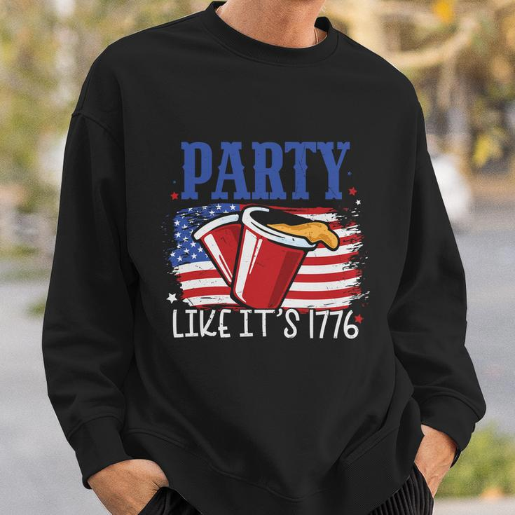 4Th Of July Party Drinkin Like Its 1776 Plus Size Shirt For Men Women Family Sweatshirt Gifts for Him