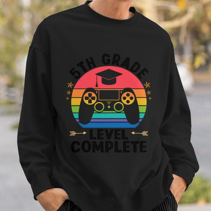 5Th Grade Level Complete Game Back To School Sweatshirt Gifts for Him