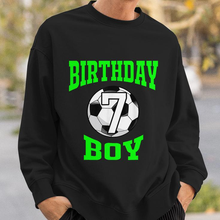 7Th Birthday Boy Shirt Soccer Shirt 7 Years Old Kid Sweatshirt Gifts for Him
