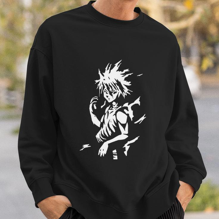 A7 Killua Assassin Lightning Aura Hunter Tshirt Sweatshirt Gifts for Him