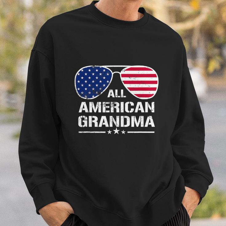 All American Grandma American Flag Patriotic Sweatshirt Gifts for Him