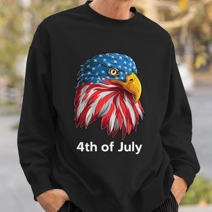 American Bald Eagle Mullet 4Th Of July Funny Usa Patriotic Gift Sweatshirt Gifts for Him