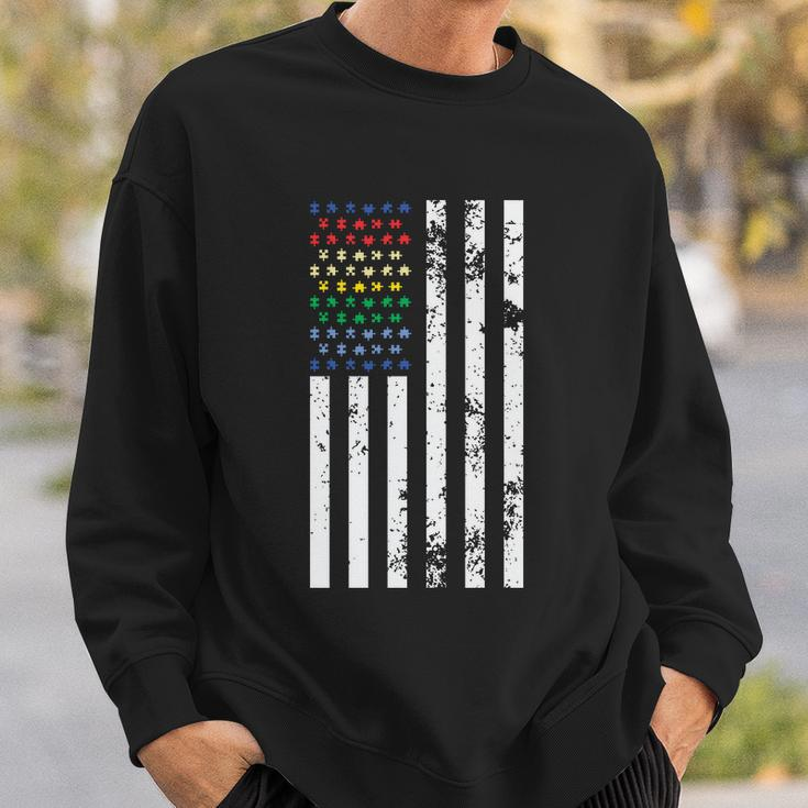 American Flag Lgbt Gay Pride Lesbian Bisexual Ally Quote Sweatshirt Gifts for Him