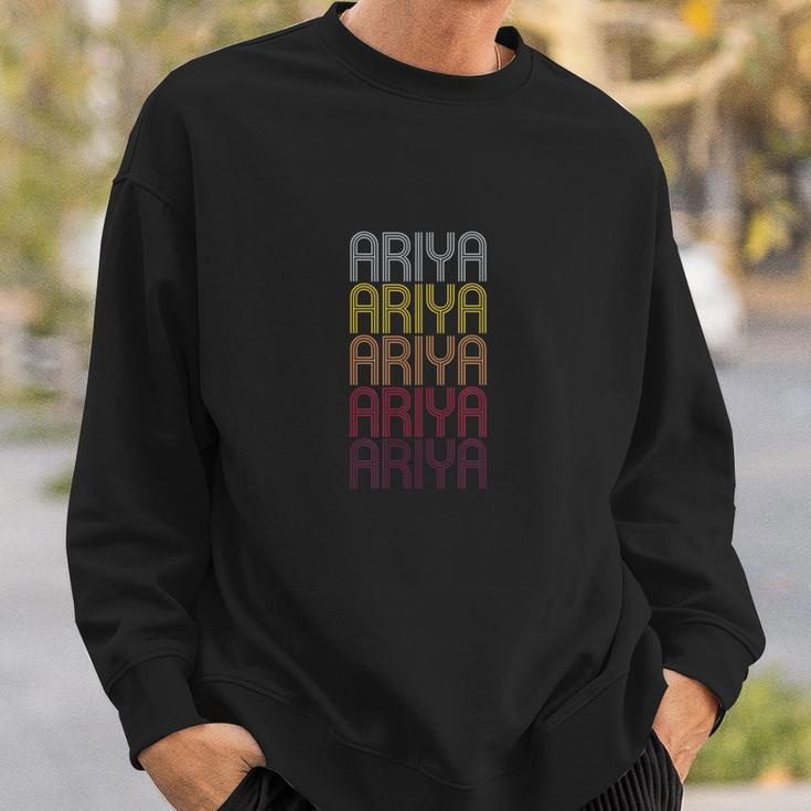 Ariya Personalized First Name Surname Sweatshirt Gifts for Him