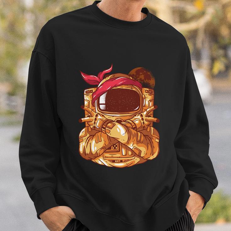 Astronaut Gangsta Sweatshirt Gifts for Him