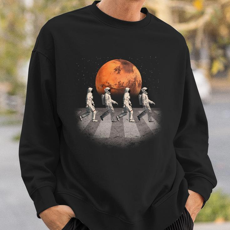 Astronauts Occupy Mars Crosswalk Tshirt Sweatshirt Gifts for Him