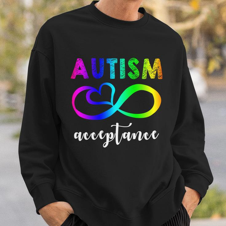 Autism Acceptance Rainbow Tshirt Sweatshirt Gifts for Him