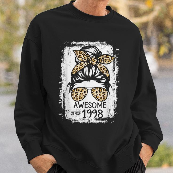 Awesome Since 1998 Vintage 1998 24Th Birthday 24 Years Old Sweatshirt Gifts for Him