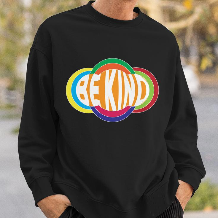 Be Kind 70S Retro Logo Tribute Sweatshirt Gifts for Him