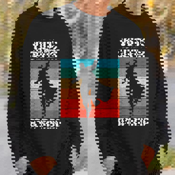 Best Boyfriend Ever Worlds Greatest Boyfriend Sweatshirt Gifts for Him