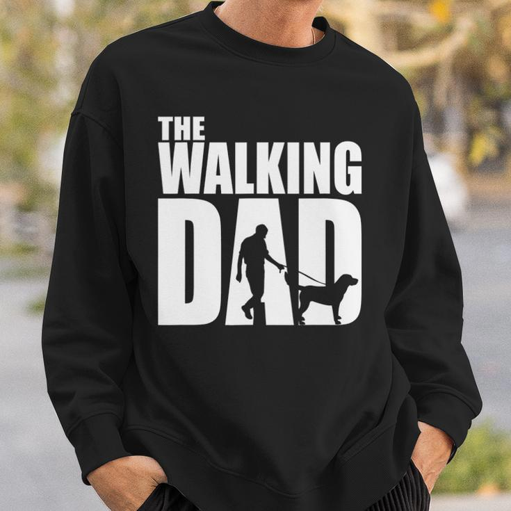 Best Funny Gift For Fathers Day 2022 The Walking Dad Sweatshirt Gifts for Him