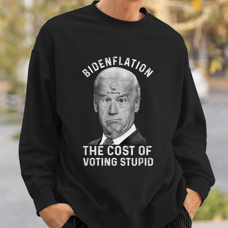 Bidenflation The Cost Of Voting Stupid Sweatshirt Gifts for Him
