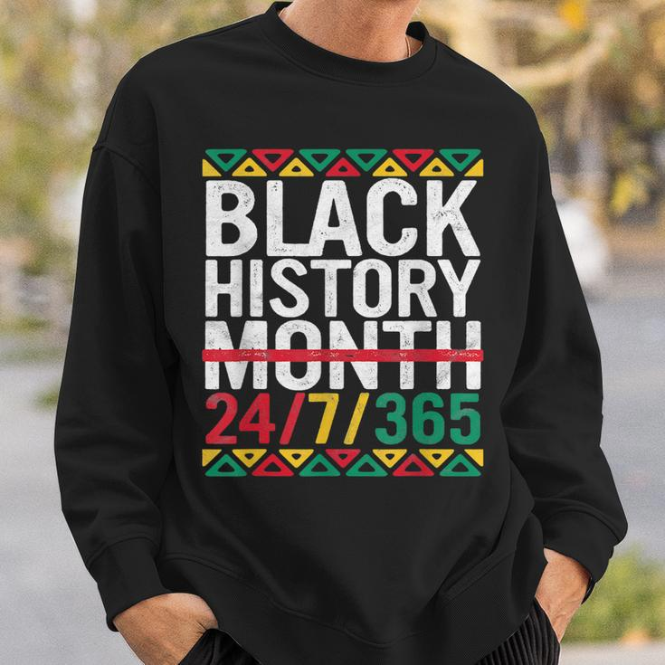 Black History Month 2022 Black History 247365 Melanin Men Women Sweatshirt Graphic Print Unisex Gifts for Him