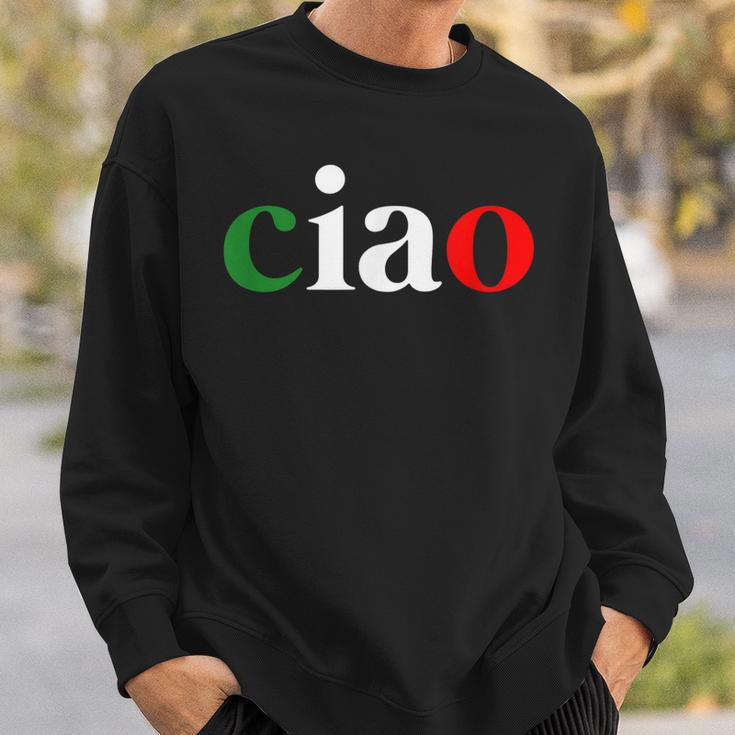 Born In Italy Funny Italian Italy Roots Ciao Men Women Sweatshirt Graphic Print Unisex Gifts for Him