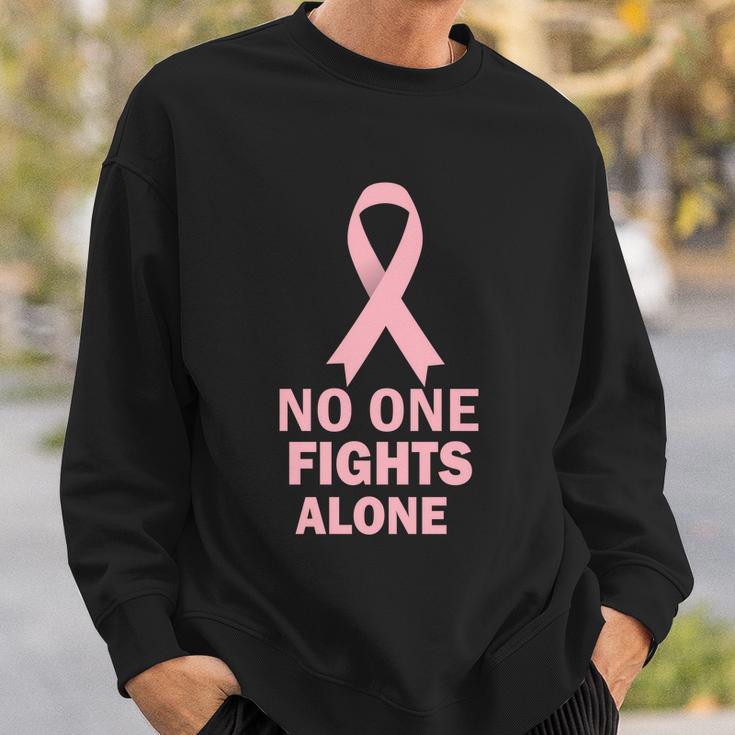 Bougie Hounds No One Fights Alone Gift Sweatshirt Gifts for Him