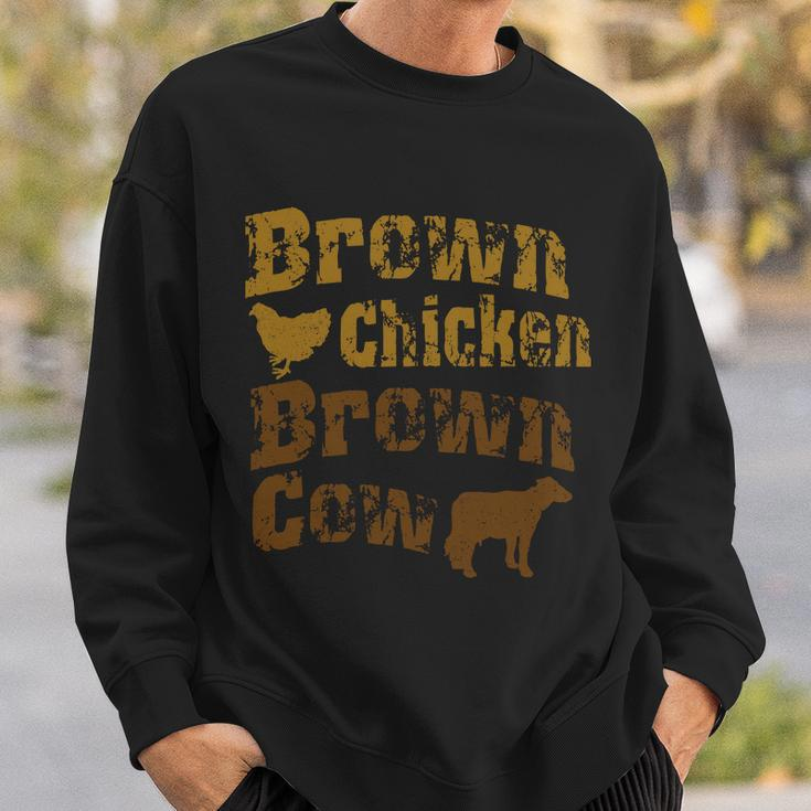 Brown Chicken Brown Cow Tshirt Sweatshirt Gifts for Him