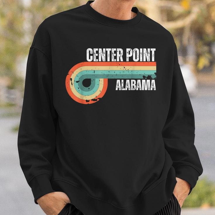 Center Point City Alabama State Vintage Retro Souvenir Sweatshirt Gifts for Him