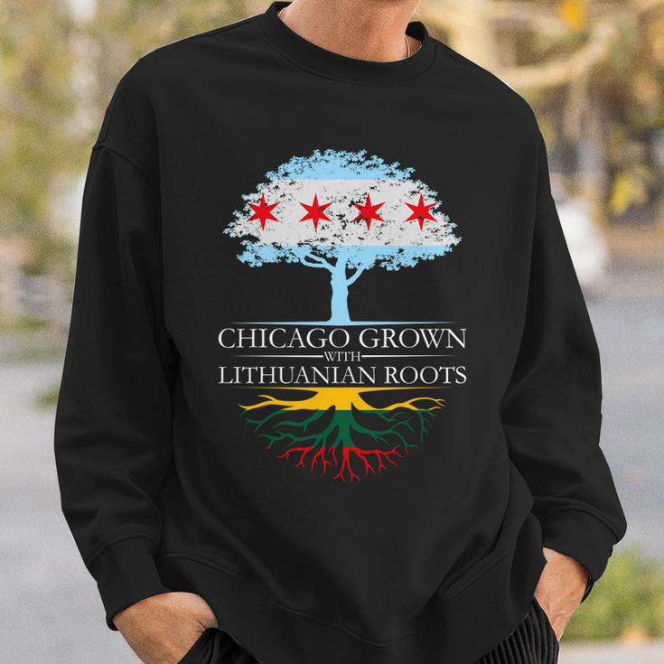 Chicago Grown With Lithuanian Roots Tshirt Sweatshirt Gifts for Him