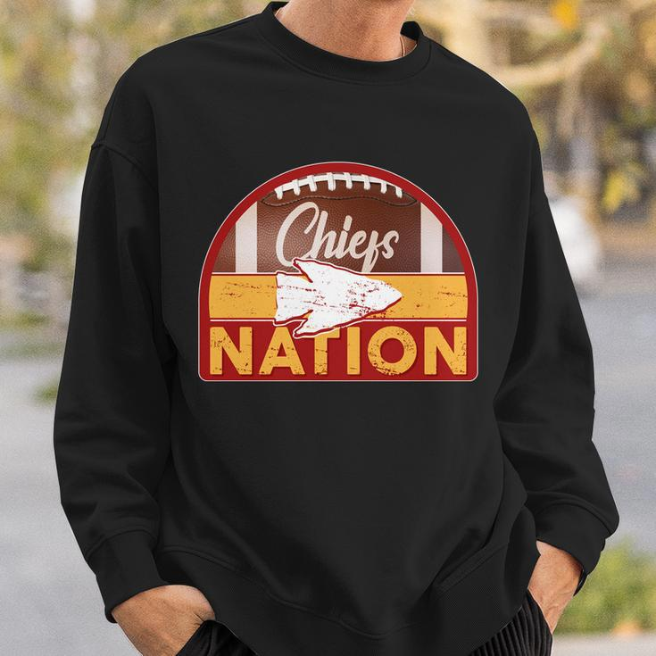 Chiefs Nation Football Sweatshirt Gifts for Him