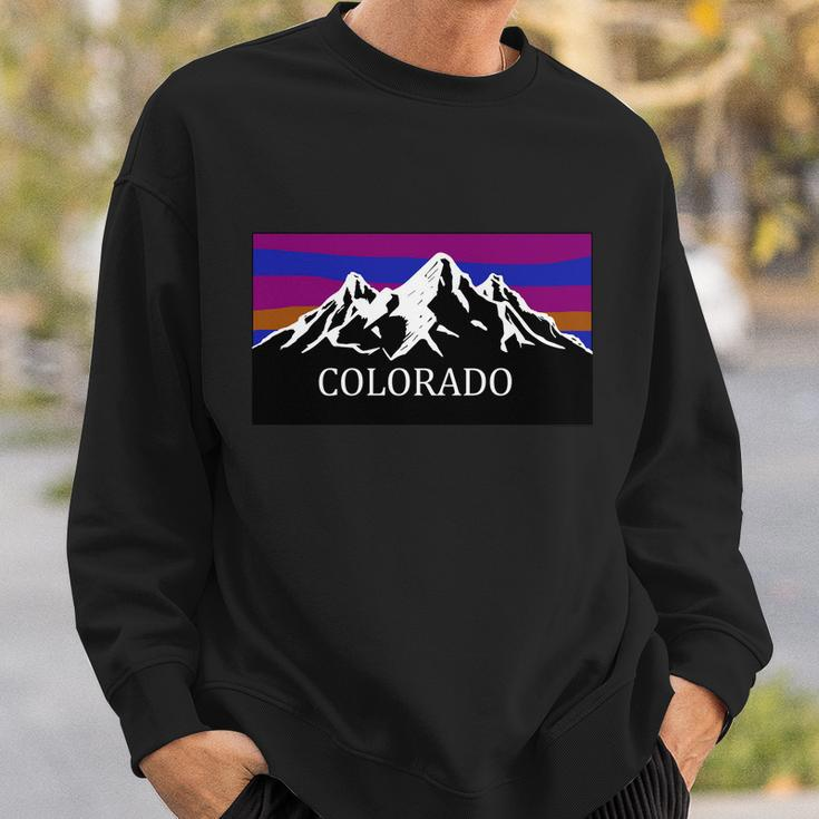 Colorado Mountains Outdoor Flag Mcma Sweatshirt Gifts for Him