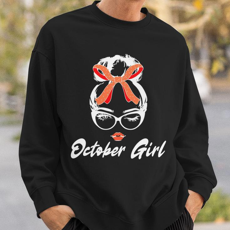 Cute October Girl Birthday Sweatshirt Gifts for Him