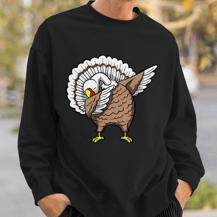 Dabbing Turkey Funny Thanksgiving Day Tshirt Sweatshirt Gifts for Him
