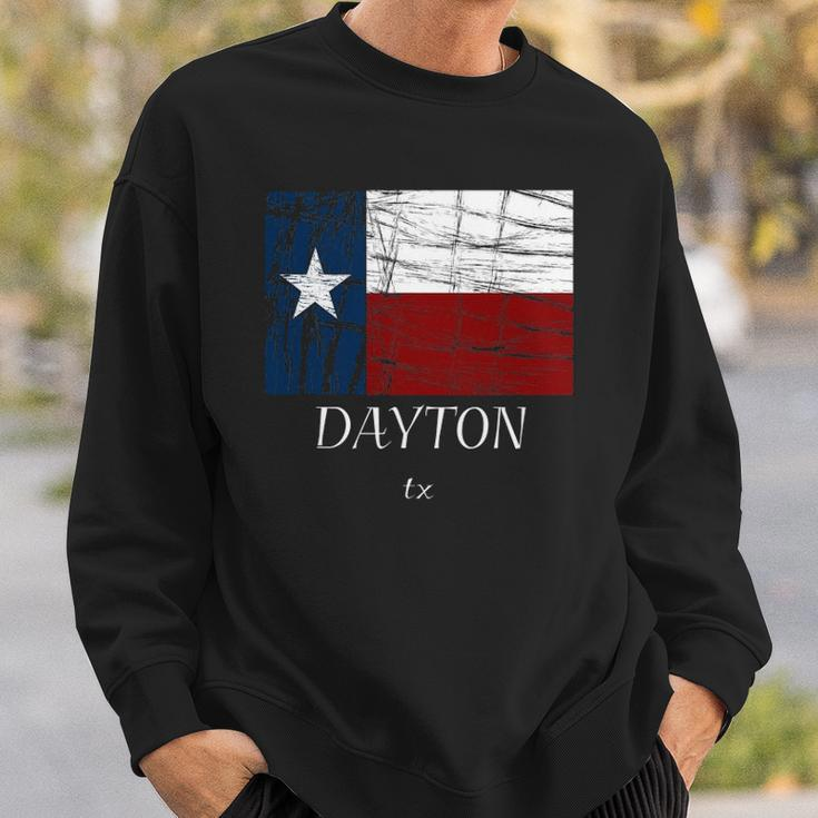 Dayton Tx Texas Flag City State Gift Sweatshirt Gifts for Him