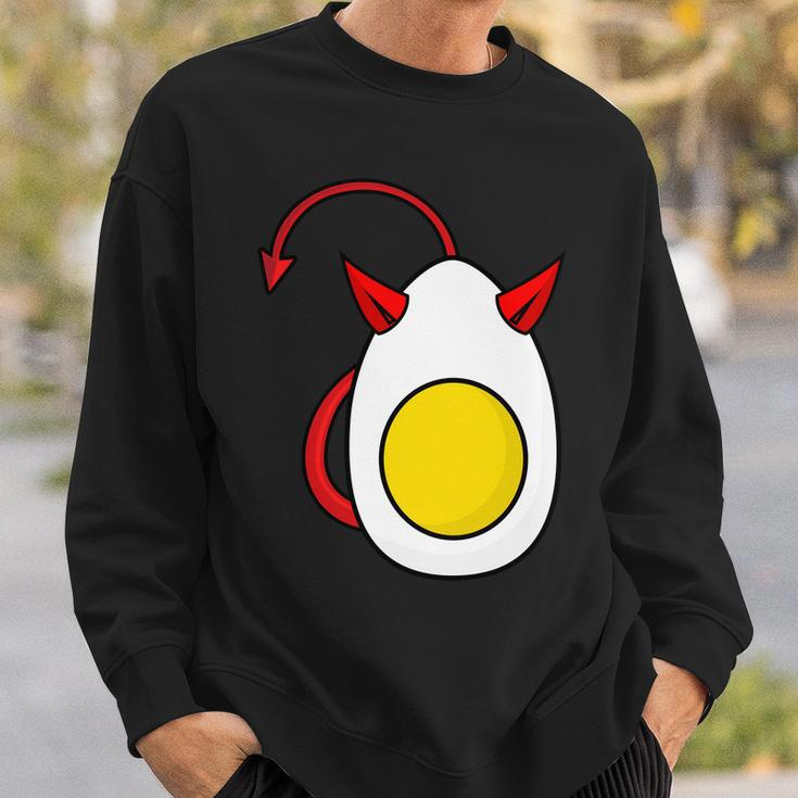 Deviled Egg Funny Halloween Costume Sweatshirt Gifts for Him