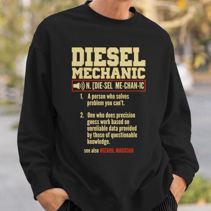 Diesel Mechanic Tshirt Sweatshirt Gifts for Him