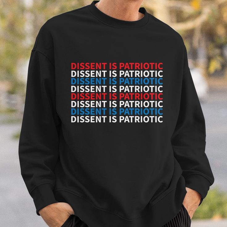 Dissent Is Patriotic Shirt Collar Rbg I Dissent Sweatshirt Gifts for Him