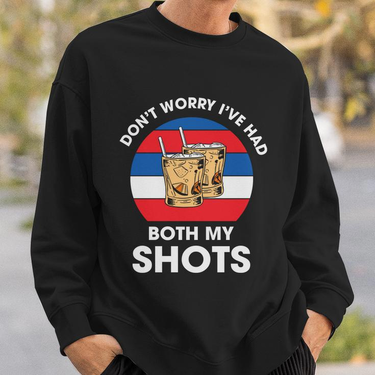 Dont Worry Ive Had Both My Shots 4Th Of July Plus Size Shirt For Men Women Sweatshirt Gifts for Him