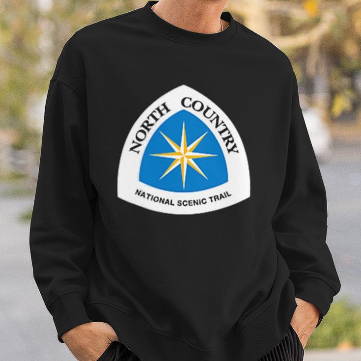 Double Sided North Country Trail Men Women Sweatshirt Graphic Print Unisex Gifts for Him