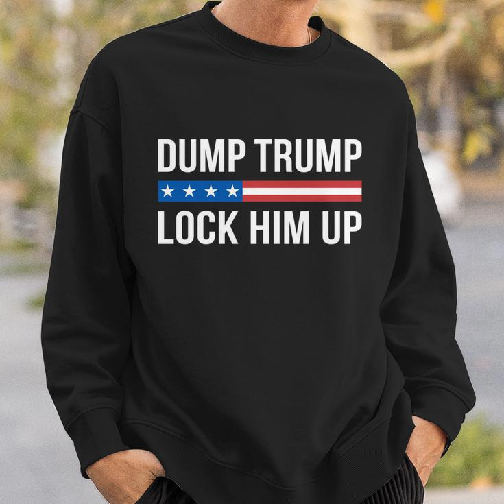 Dump Trump Gift Lock Him Up Gift Sweatshirt Gifts for Him