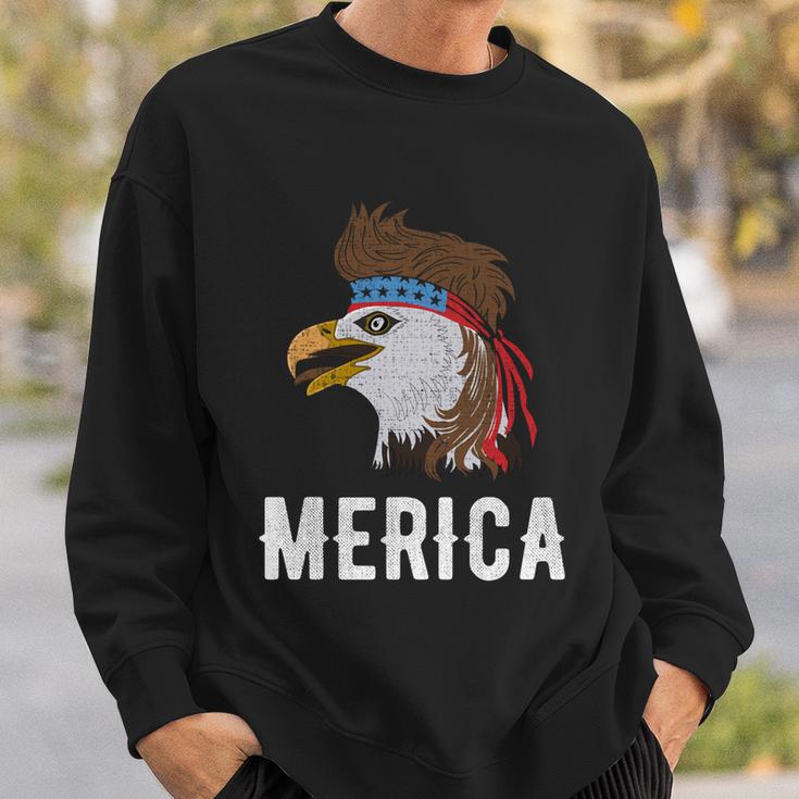 Eagle Mullet 4Th Of July Usa Patriot Merica Cool Gift Sweatshirt Gifts for Him