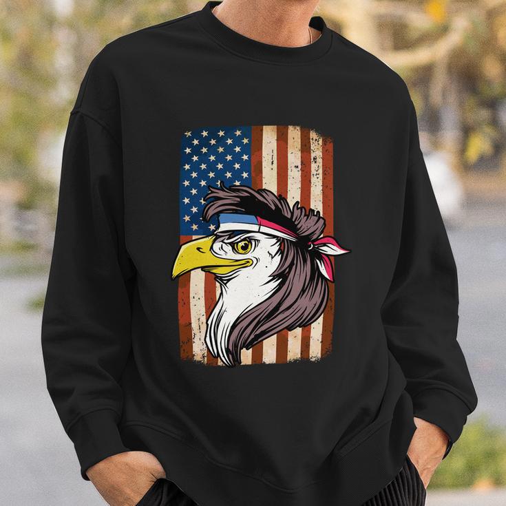 Eagle Mullet Usa American Flag Merica 4Th Of July Meaningful Gift V2 Sweatshirt Gifts for Him