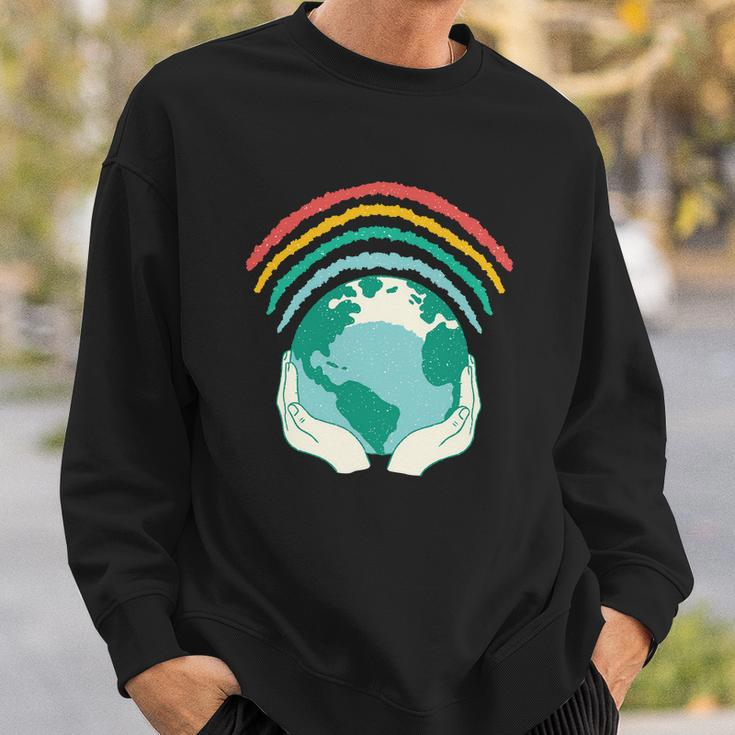 Earth Rainbow V2 Sweatshirt Gifts for Him