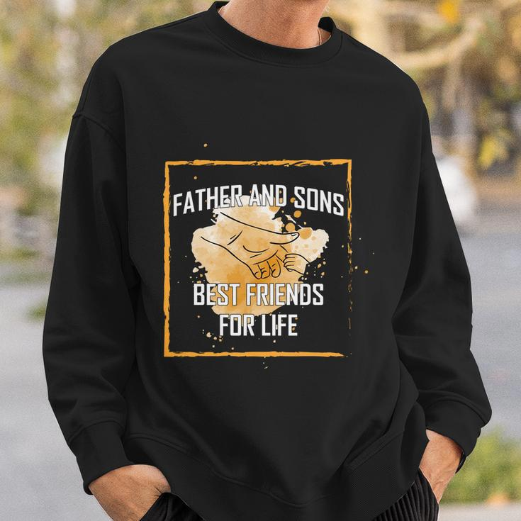 Father And Sons Best Friends For Life Fathers Day Gifts Graphic Design Printed Casual Daily Basic Sweatshirt Gifts for Him