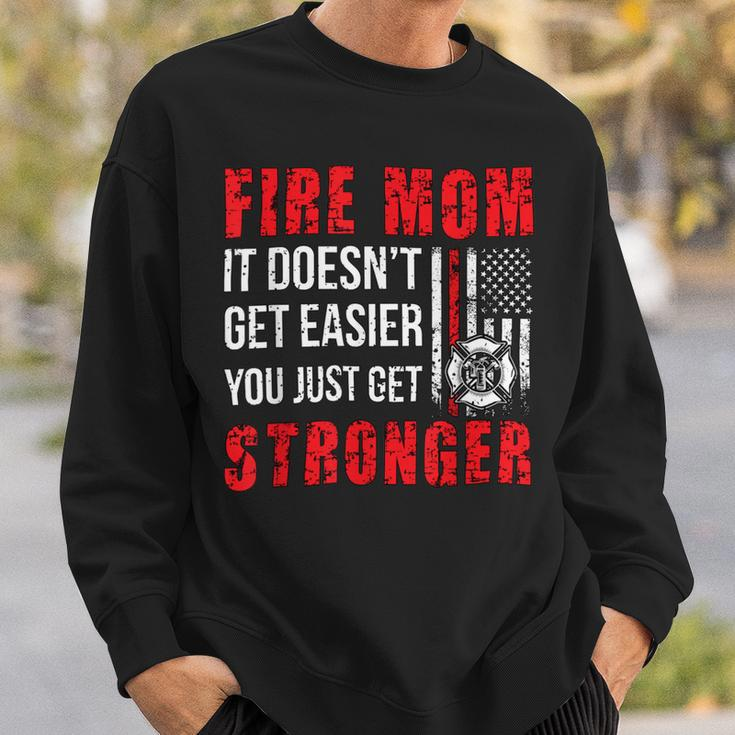 Firefighter Proud Firefighter Mom Fire Mom Of A Fireman Mother Sweatshirt Gifts for Him