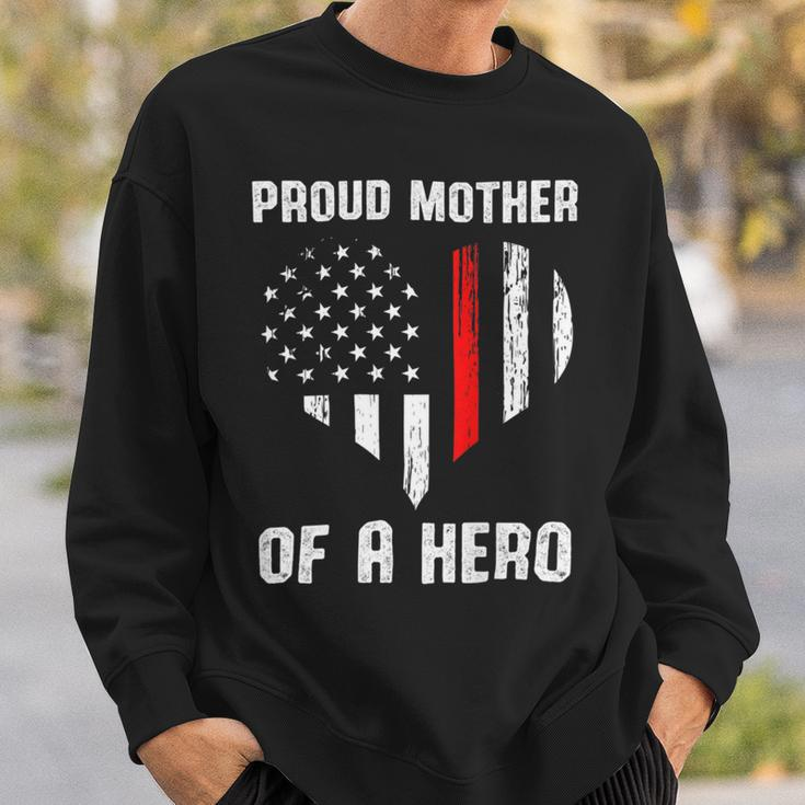 Firefighter Proud Mother Of A Firefighter Sweatshirt Gifts for Him