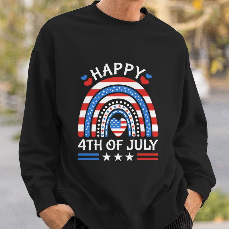 Funny 4Th Of July Cat American Flag V2 Sweatshirt Gifts for Him