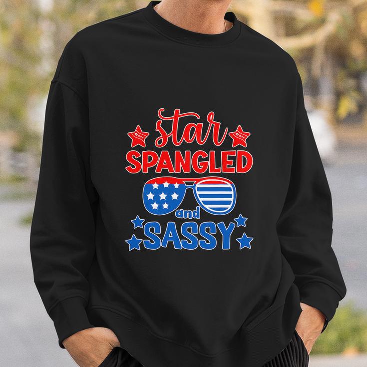 Funny 4Th Of July Star Spangled And Sassy Sweatshirt Gifts for Him