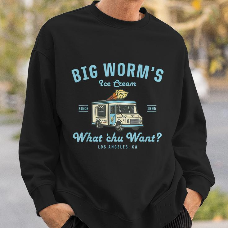 Funny Big Worms Ice Cream Truck Gift What Chu Want Gift Tshirt Sweatshirt Gifts for Him