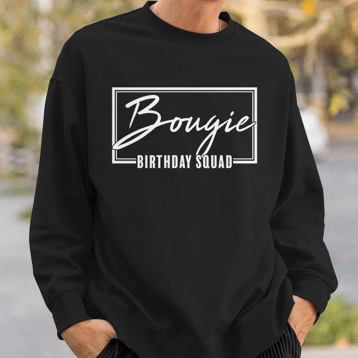 Funny Bougie Birthday Squad Matching Group Shirts Sweatshirt Gifts for Him