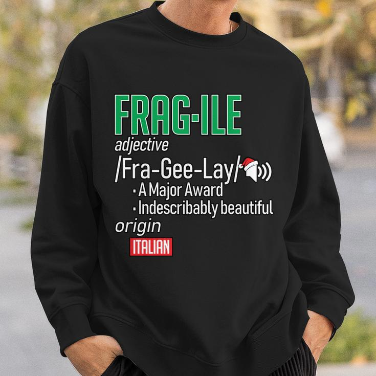Funny Christmas Fragile Definition Tshirt Sweatshirt Gifts for Him